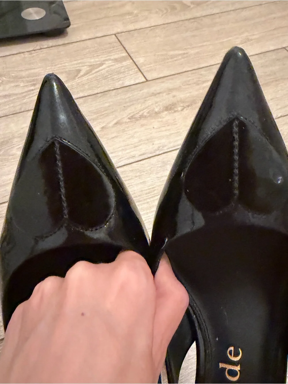 Kate Spade Lover Slingback Black Heart Kitten Heel